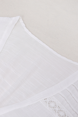 Aiertu  -Casual Vacation Solid Color Patchwork See-Through Swimwears Cover Up aiertu
