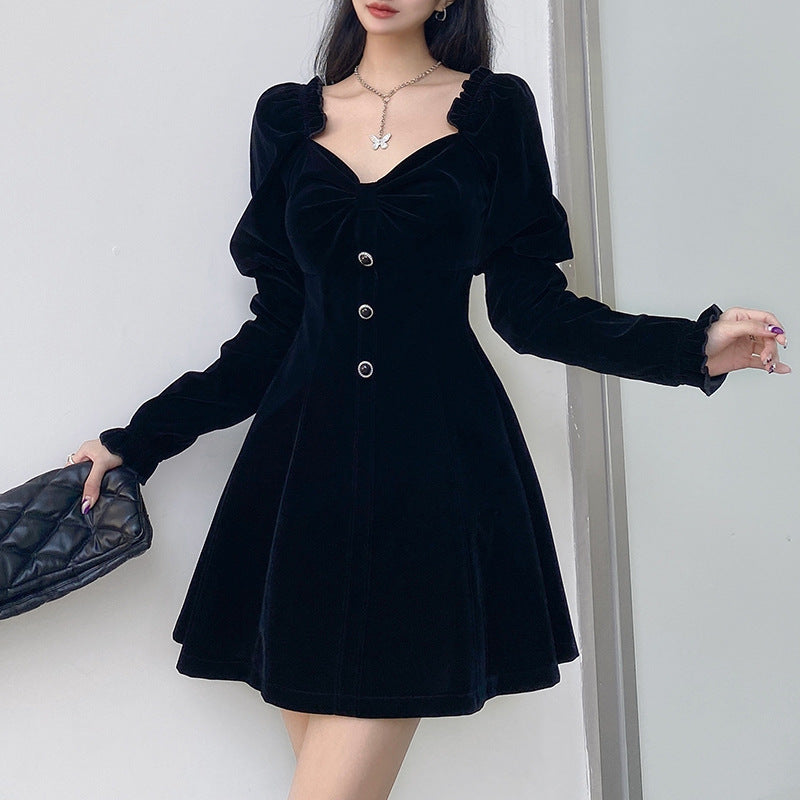 Aiertu - Princess Sleeve High Waist Dress Aiertu