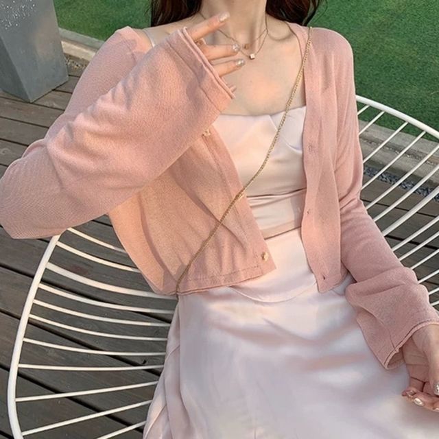 Aiertu 4Xl Sweet Cardigan Women Harajuku Sunscreen Shirts Korean Streetwear All Match Loose Casual Sun Protection Blouse Tops Aiertu