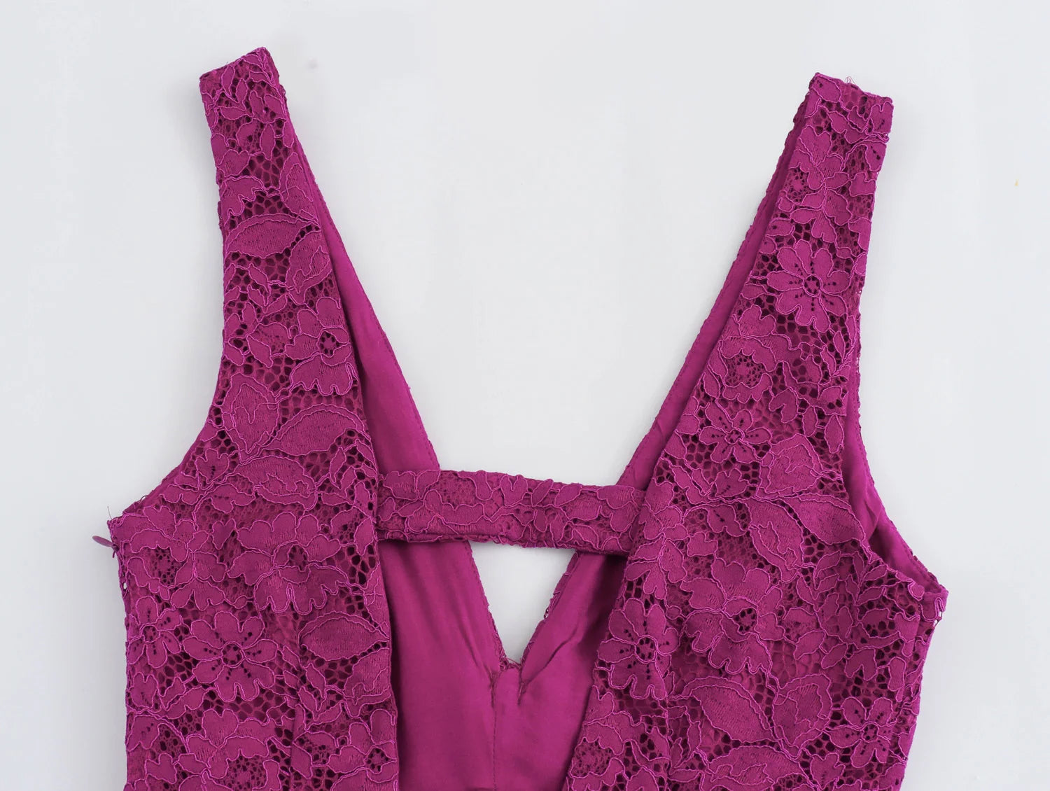 Aiertu  -  High-end lace short suspender dress for women summer new French style pure desire sexy backless A-line skirt Aiertu