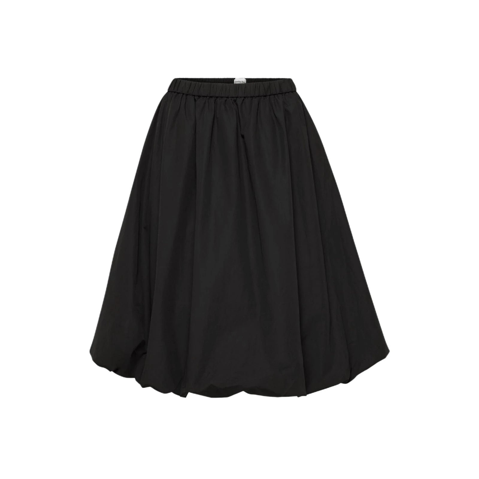 Aiertu  -  Women Bubble A-Line Skirt Casual Summer Solid Color Elastic Waist Gothic Midi Skirt for Beach Vacation Club Streetwear Aiertu
