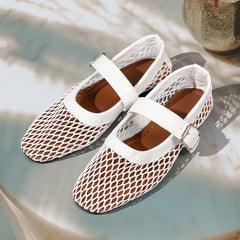 Aiertu  -  Shoes Ballerinas Woman 2025 Modis Female Footwear Round Toe Casual Sneaker Ballet New Cute Dress Summer Big Size Flat Rubber Aiertu