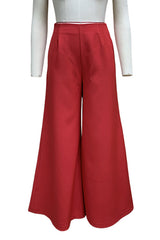 Aiertu  -Casual Daily Loose High Waist Wide Leg Bottoms aiertu