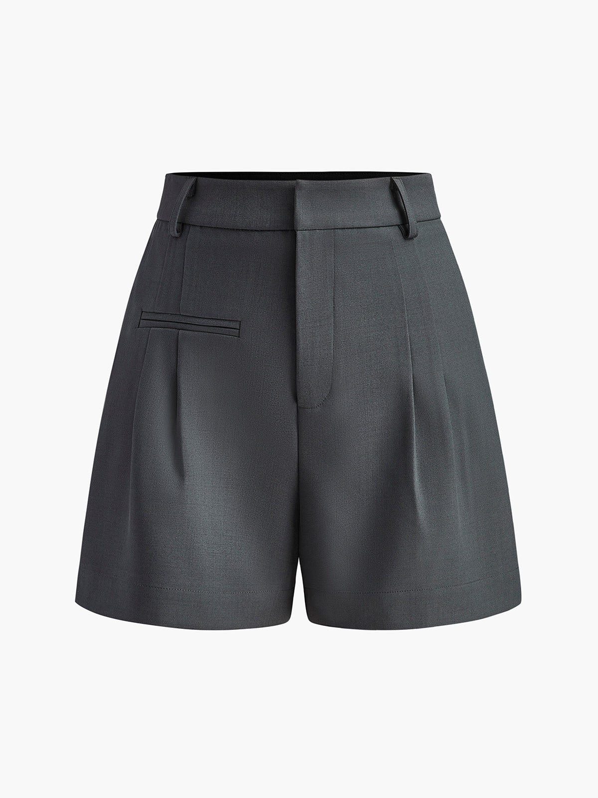 Aiertu  Semi-Sheer Mid-Waist Shorts Without Belt shopify