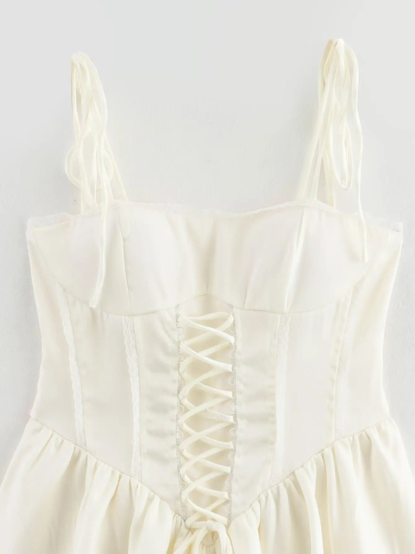 Aiertu  -  European and American style pure sexy slim-fitting strappy suspender dress niche design short skirt Aiertu