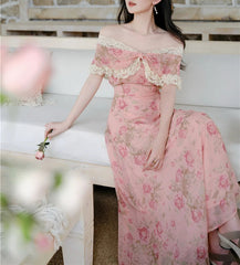 Aiertu  Honey Rose Shabby Chic Princesscore Dress Aiertu