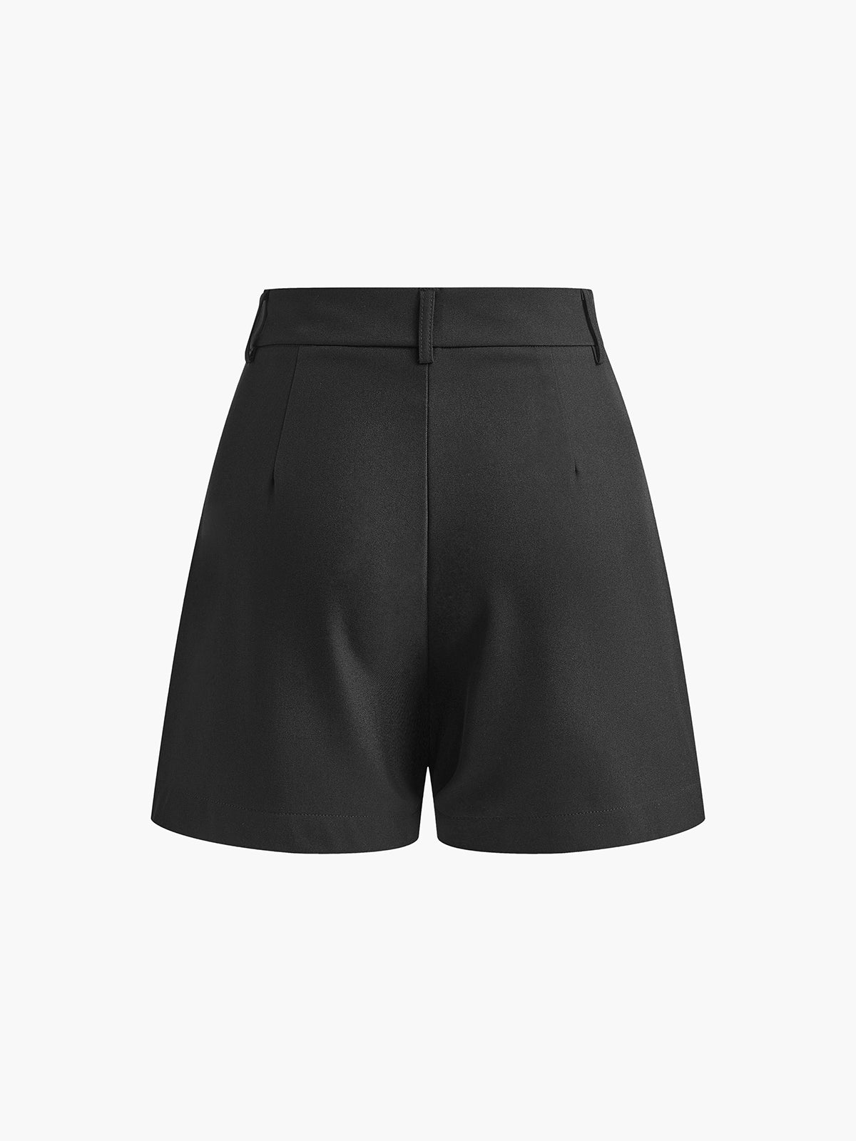 Aiertu  Semi-Sheer Mid-Waist Shorts Without Belt shopify