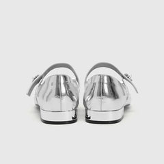 Aiertu  -  New Ladies Shoes on Sale Mary Janes Women's High Heels Round Toe Bow Tie Dress Pumps Women Buckle Strap Crystal Med Heel Shoes Aiertu