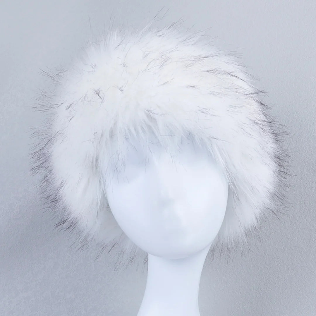 Aiertu  -  Fluffy Faux Fur Beanie Hats For Women Girl Winter Outdoor Thick Plush Keep Warm Russian Ski Hat Luxury Fashion Party Panama Caps Aiertu
