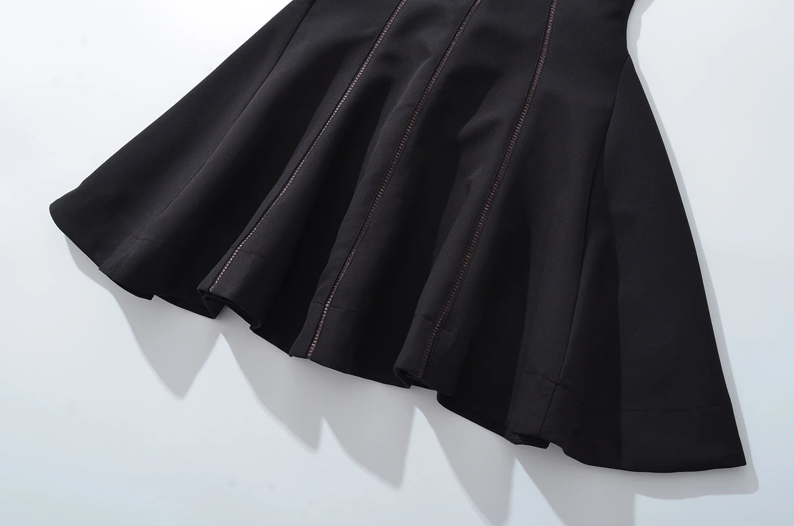 Aiertu  -  4 colors Sexy Bow Halter Sling Dress Women Spliced Hollow Out Hole Line Slim Waist Ball Gown Backless Dresses Party Robe Aiertu