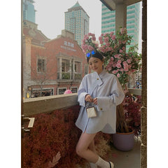 Aiertu Elegant White Shirts Women Fashion Long Sleeve Blouses Summer Office Ladies Korean Design Buttons Casual All Match Tops Aiertu