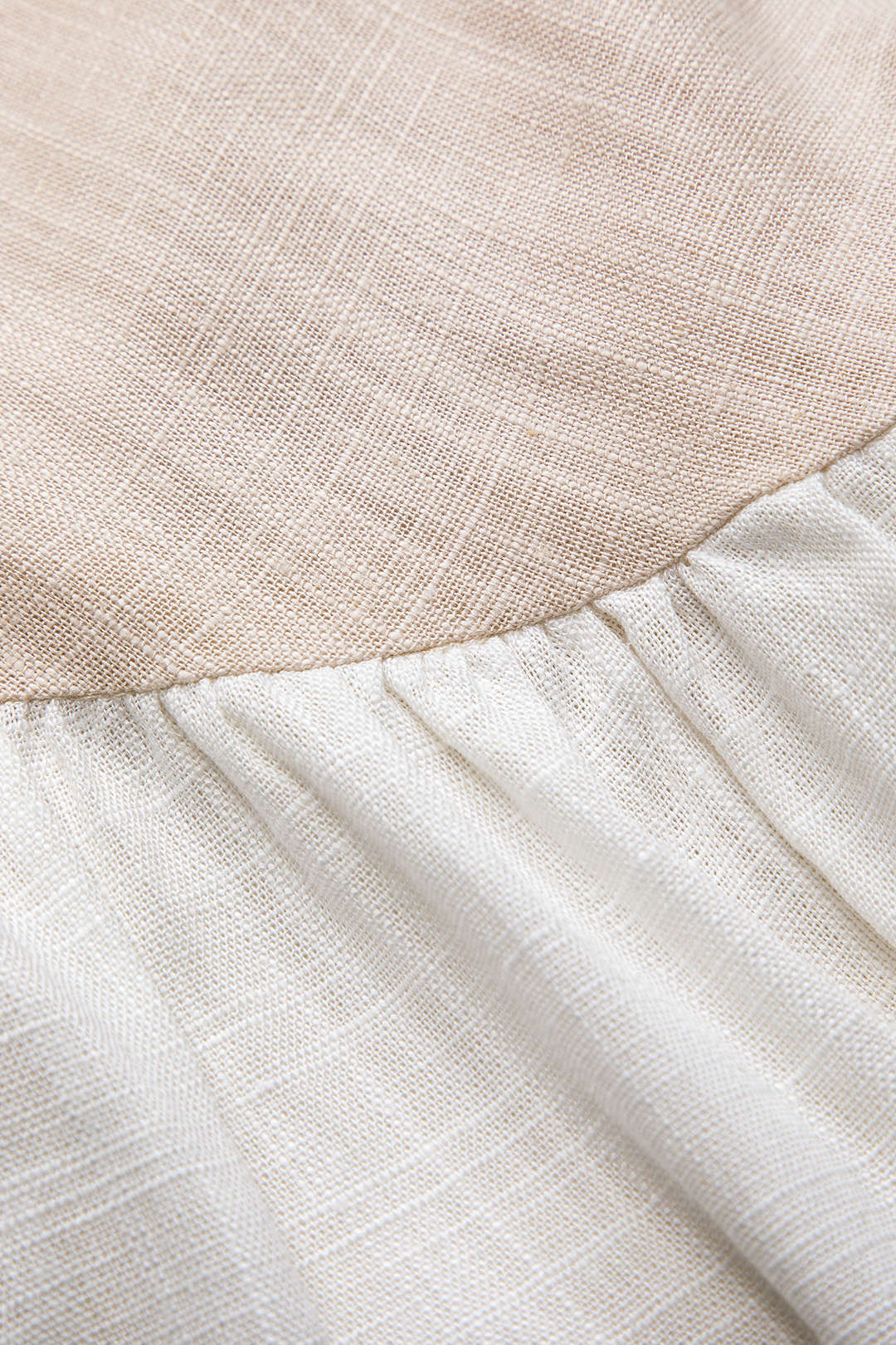 Aiertu  Linen Ruched Tie-Up Sleeveless Mini Dress Aiertu