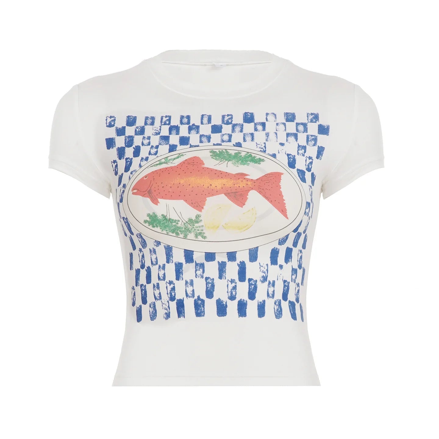 Aiertu  -  Graphic Tees Crew Neck Short Sleeve Tops Y2k Summer T Shirt Woman Fashion 2025 Streetwear Clothing P67-BZ11 Aiertu