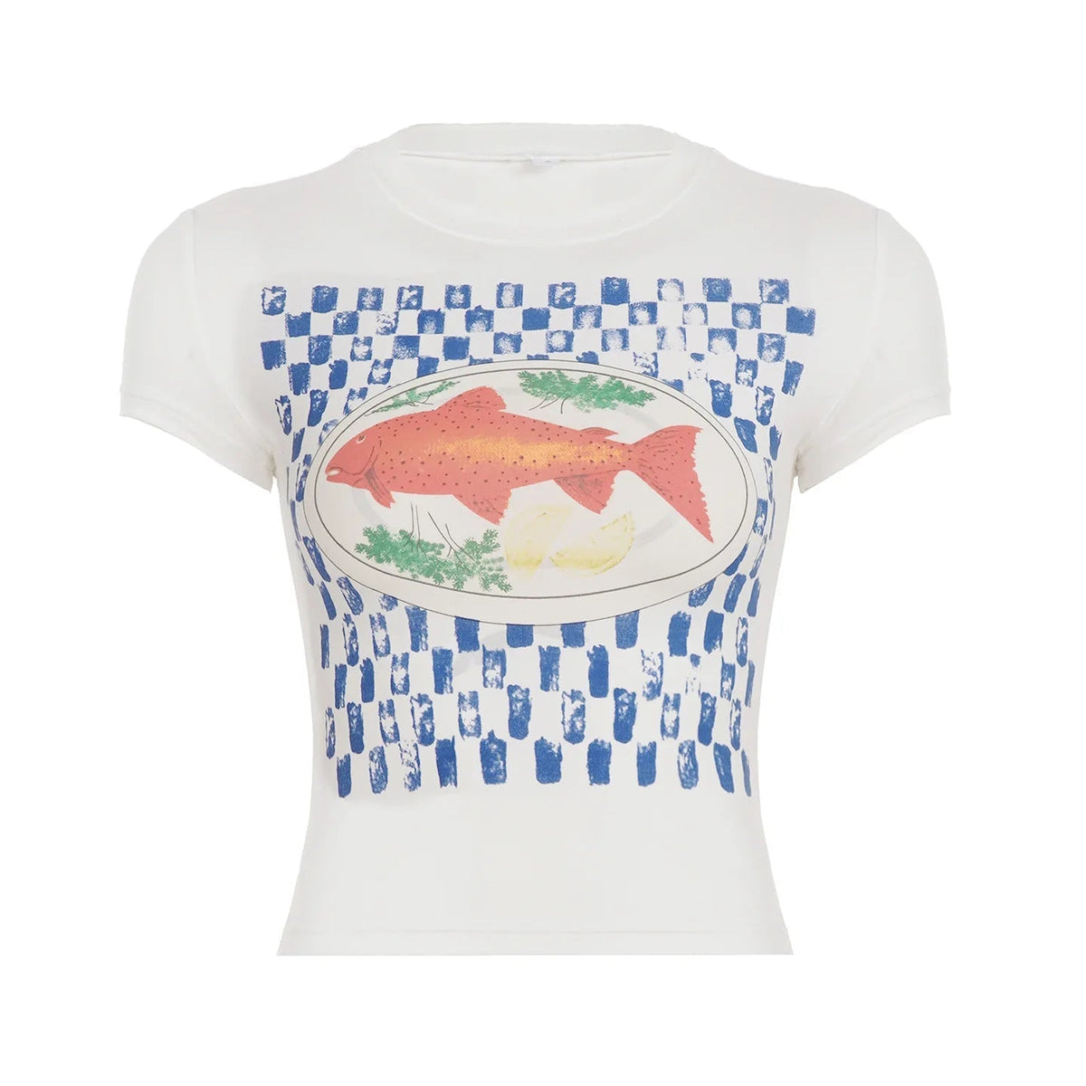 Aiertu  -  Graphic Tees Crew Neck Short Sleeve Tops Y2k Summer T Shirt Woman Fashion 2025 Streetwear Clothing P67-BZ11 Aiertu