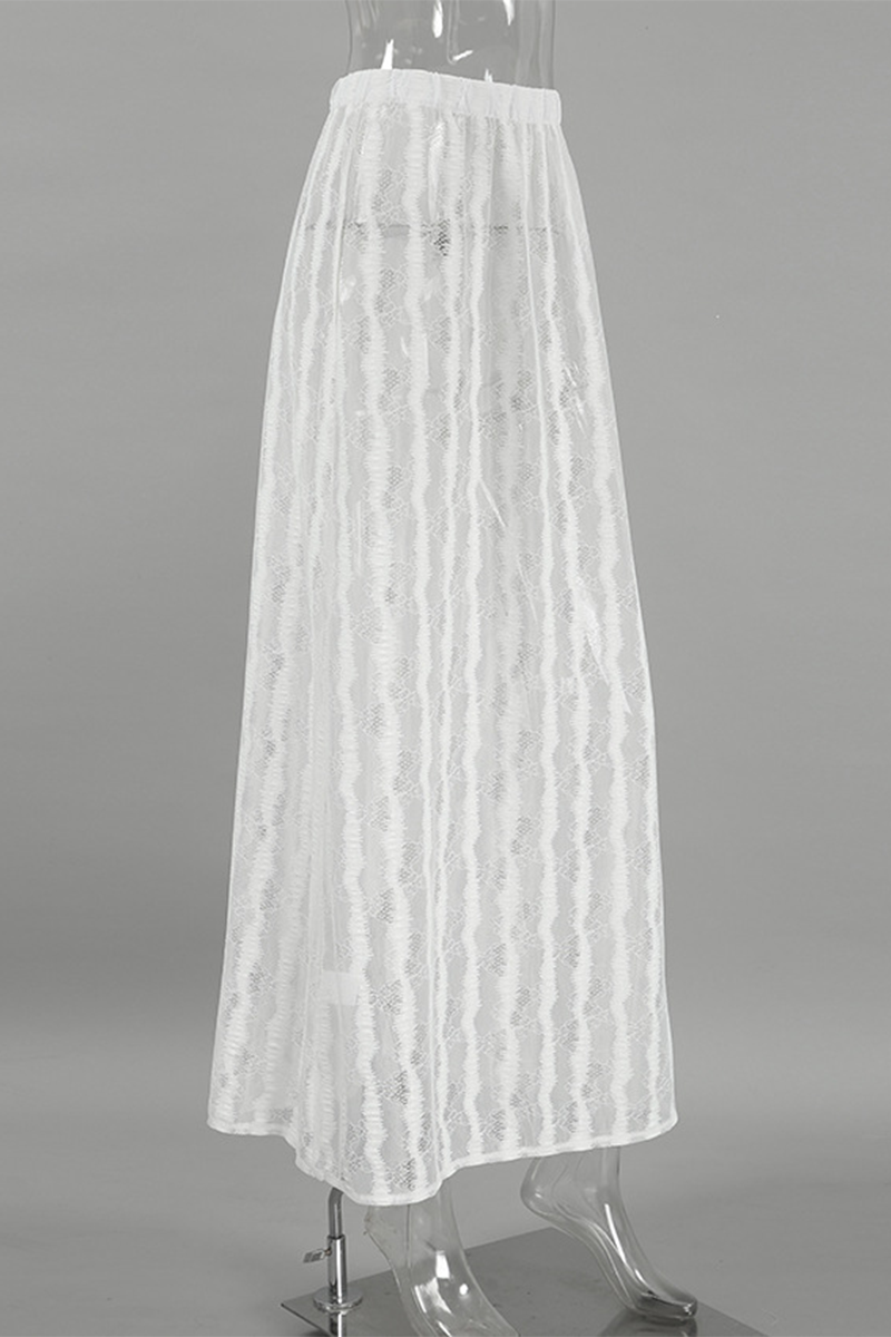 Aiertu  -Sexy Hollow Out See-Through Loose High Waist Type A Bottoms aiertu