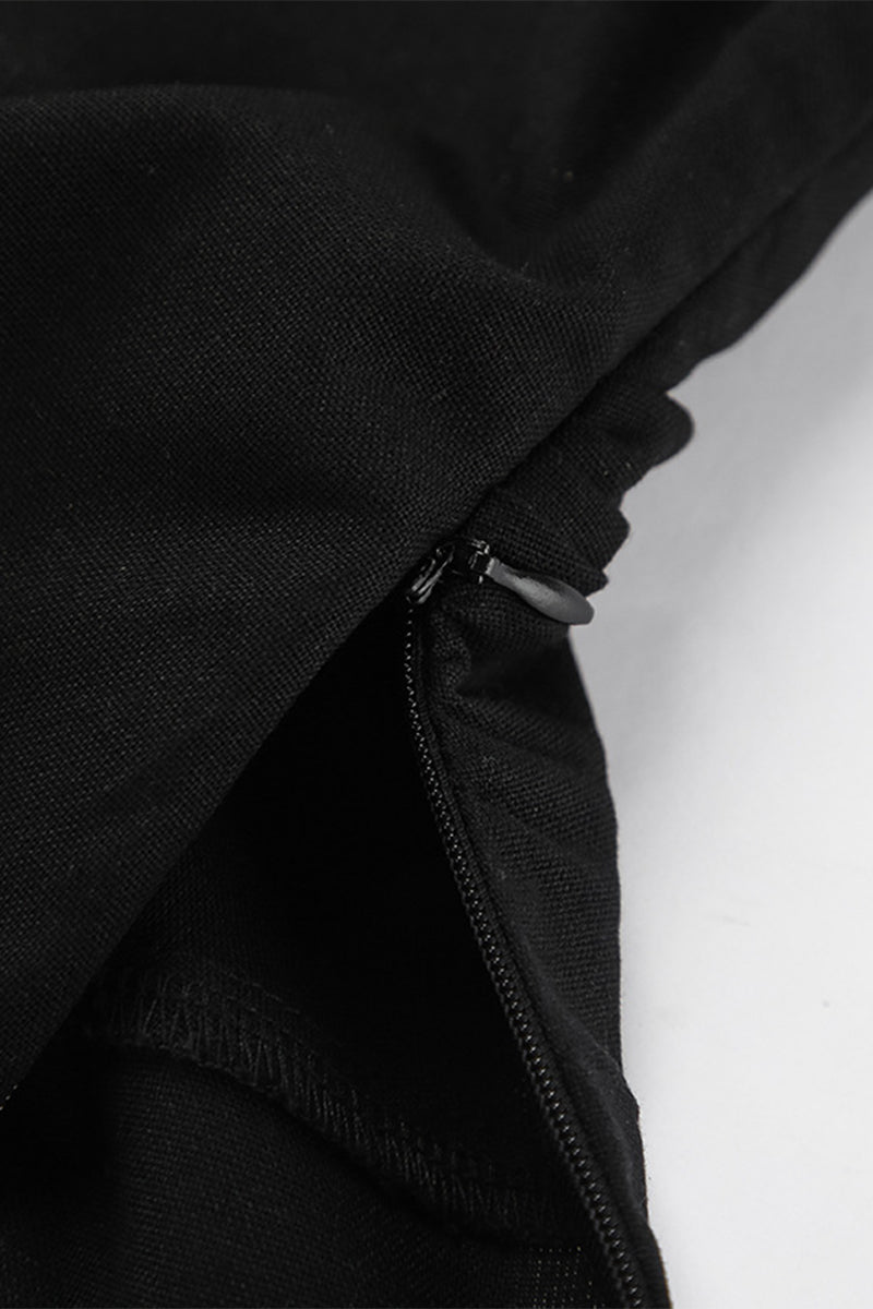 Aiertu  -Sexy Slit Zipper Strapless Tops aiertu