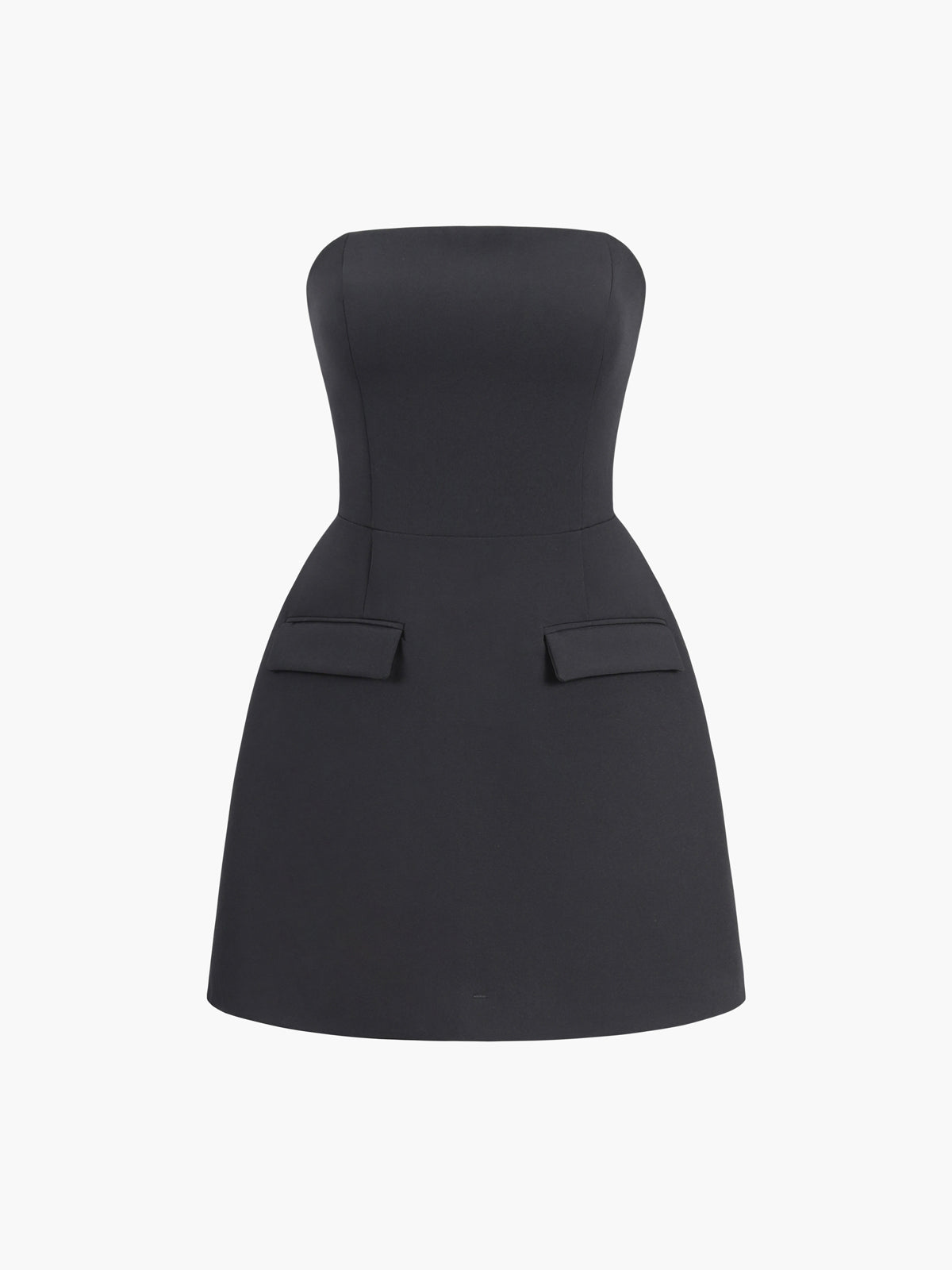 Aiertu  Solid Tube Mini Dress shopify