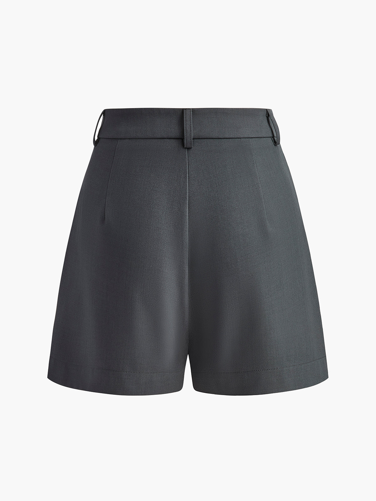 Aiertu  Semi-Sheer Mid-Waist Shorts Without Belt shopify