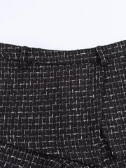 Aiertu  Women Fashion With Belt Texture Side Zipper Mini Skirts Shorts Vintage High Waist Female Chic Lady Shorts Aiertu