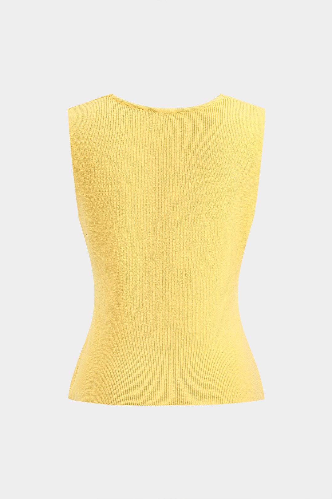 Aiertu  Sweater Metallic Button Tank Top Aiertu