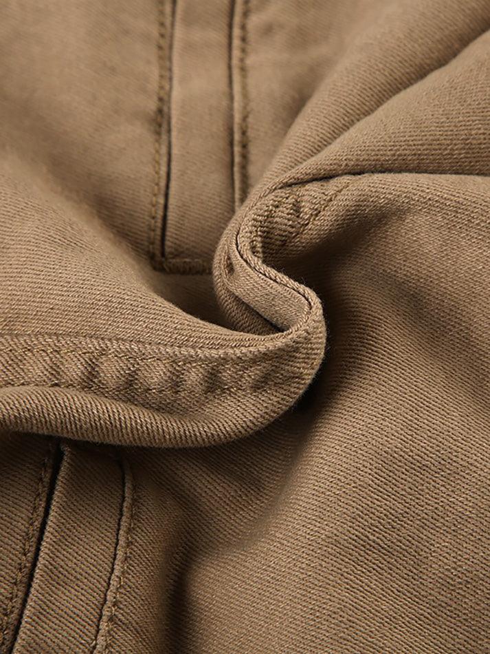 Aiertu  -Vintage Basic Low-Waist Denim Shorts aiertu