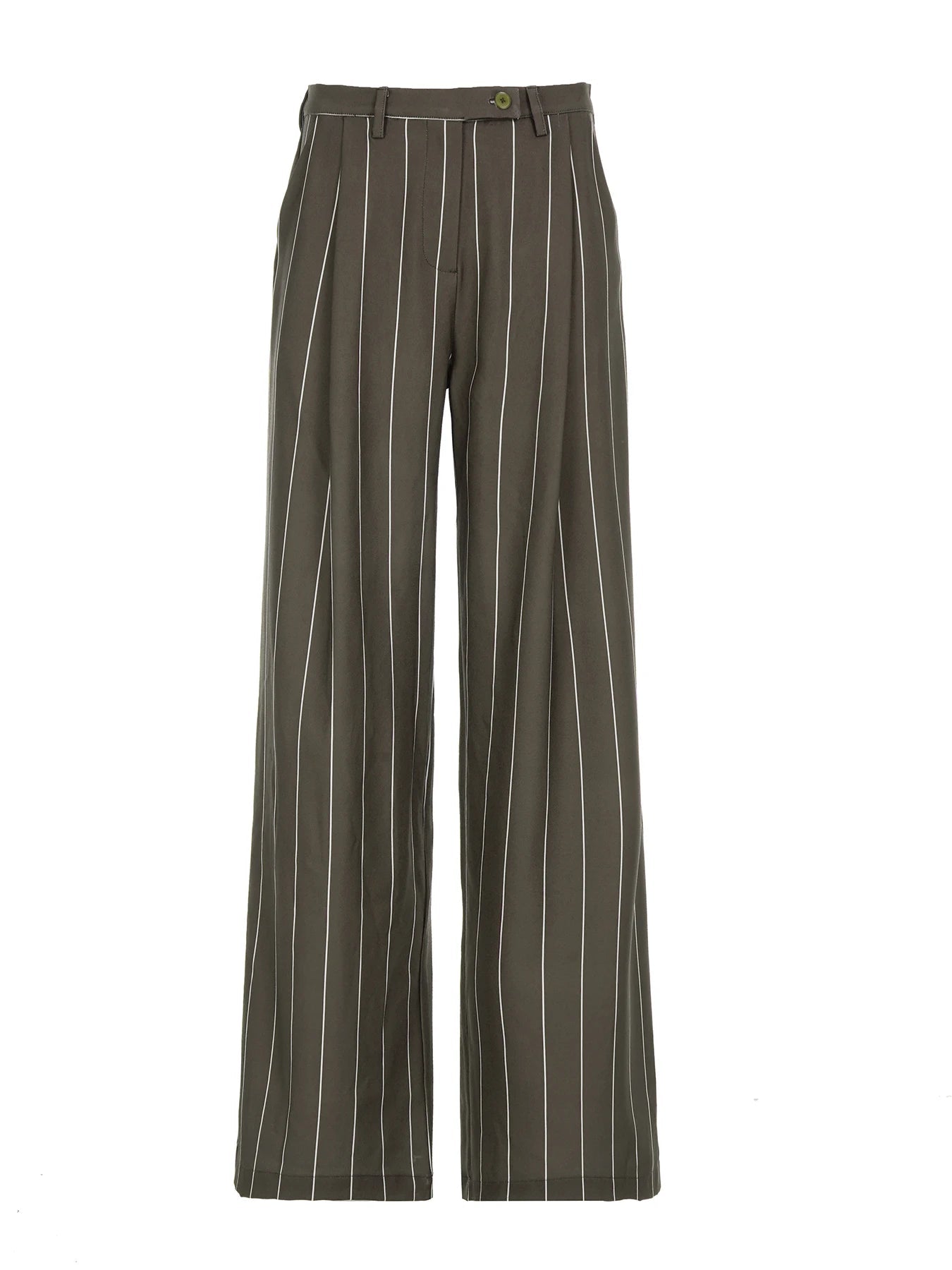 Aiertu    -  Harajuku Low Rise Suit-pants Women Vintage 2000s Loose Striped Print Casual Pants Korean Fashion Streetwear Trousers y2k Aiertu