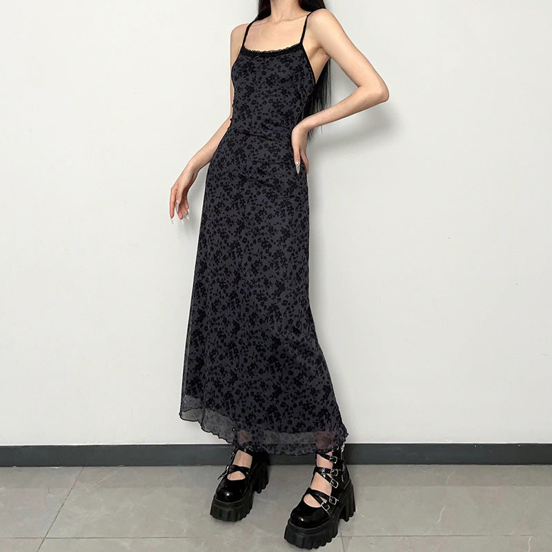 Aiertu - Generous Collar Sexy Slim Maxi Dress Aiertu
