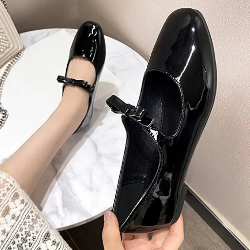Aiertu  -  Elegant Butterfly Knot Women's Ballet Flats Brand Designer Comfortable Soft Sole Plus Size Light Walking 2025 fashion Lady Shoes Aiertu