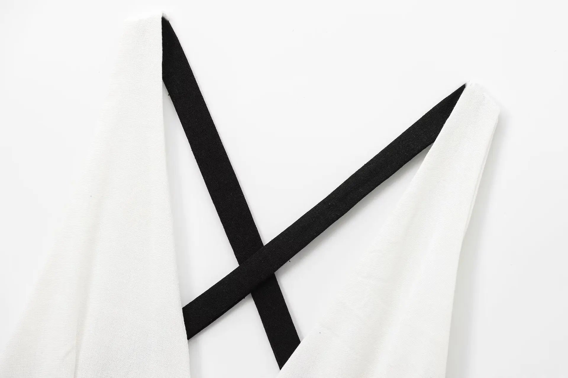 Aiertu  -  Elegant Patchwork Backless Long Women Dress 2025 Summer V-neck Slip Bandage Party Dress Female Holiday Vacation Dress Vestidos Aiertu