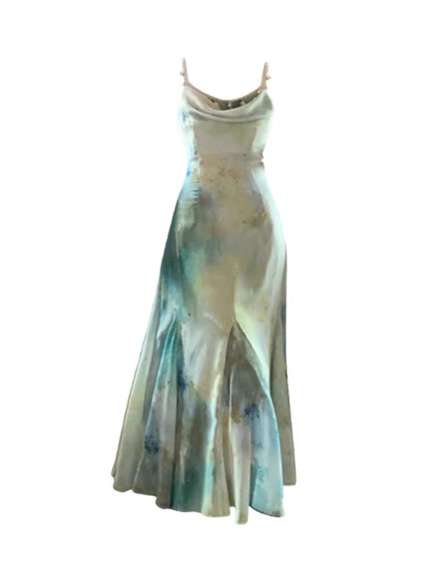 Aiertu  Sea Siren Ethereal Essence Style Dress Aiertu