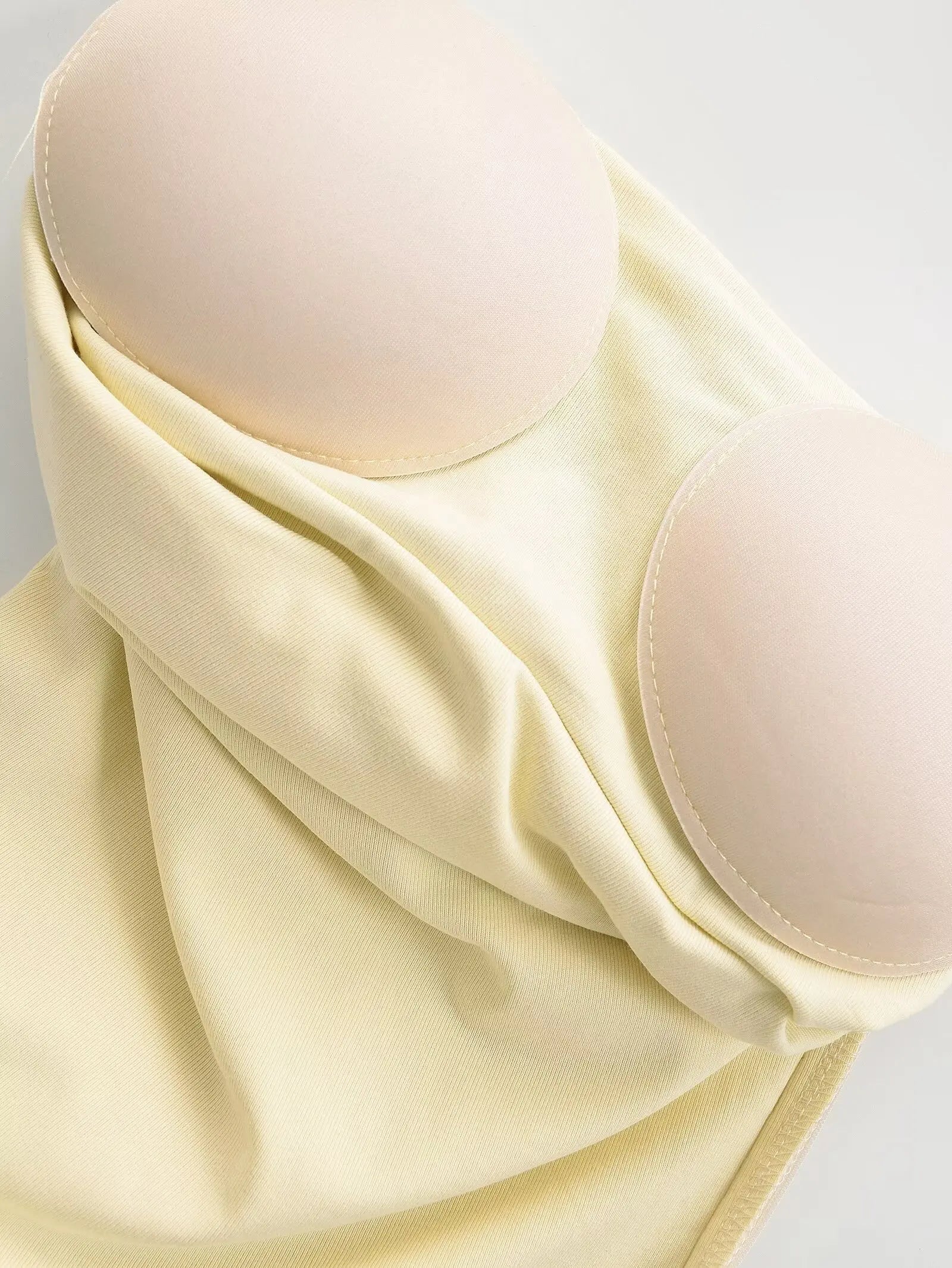 Aiertu  -  French pure desire sexy romantic large backless suspender dress female with bra summer seaside leisure long fake two-piece holid Aiertu