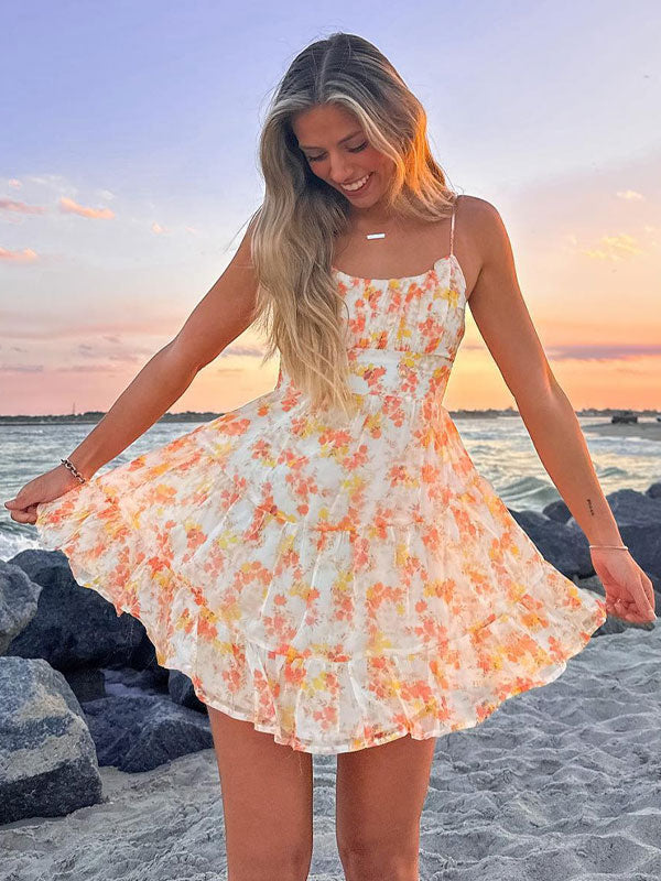 Aiertu  Thin straps mini dress shopify