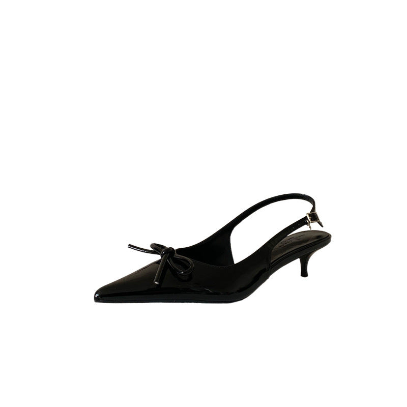 Aiertu  -  Closed Toe Sandals Fashion Womens Shoes 2025 High Heels Med Espadrilles Platform Luxury Stiletto High-heeled Elastic Band Girls Aiertu