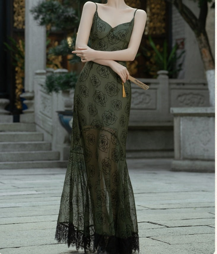 Aiertu  Windy Dance Whimsigoth Forest Fairy Dress Aiertu