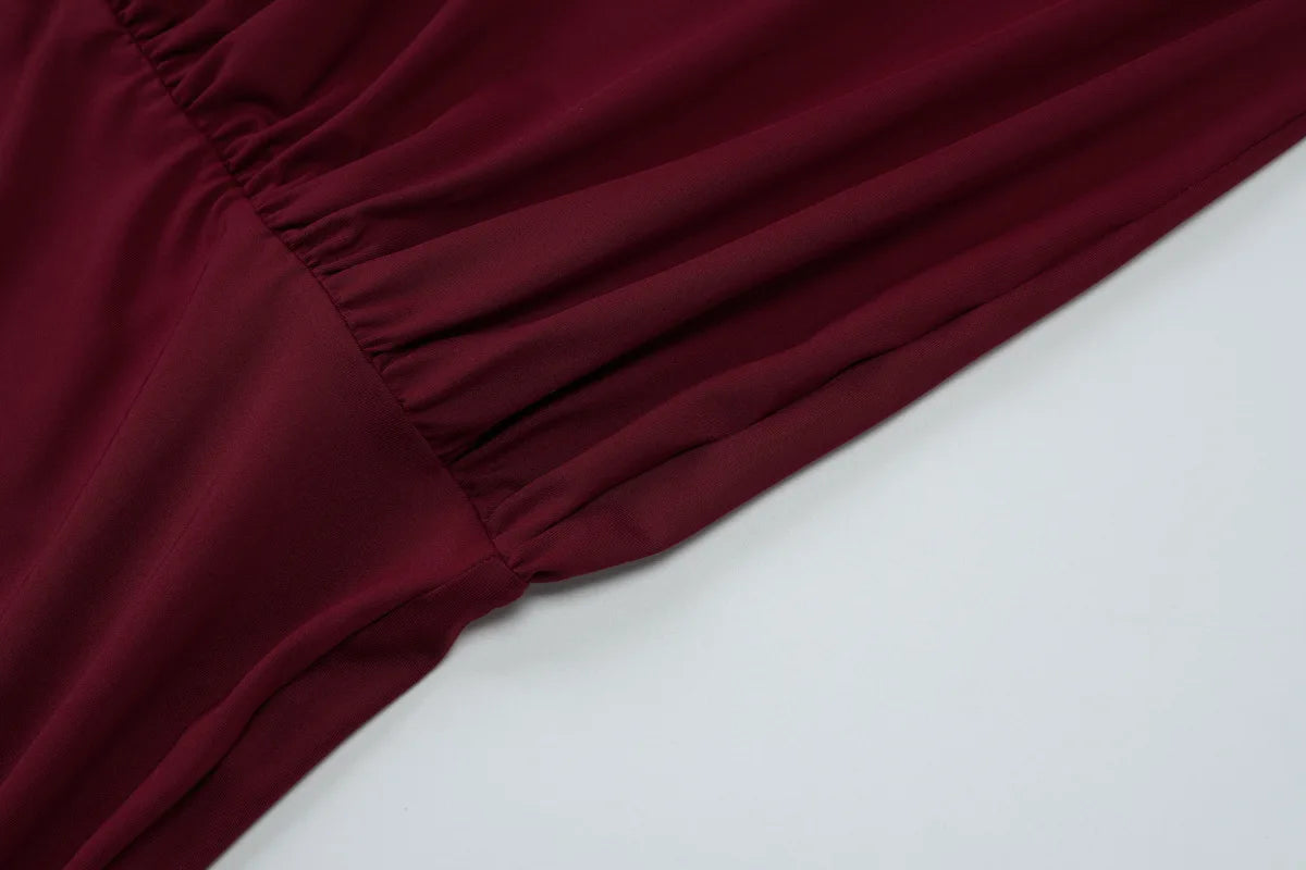 Aiertu  -  Fashion One Shoulder Diagonal Collar Asymmetrical Short Dress Women's 2026 Summer Short Sleeve Package Hip Mini T-shirt Dresses Aiertu