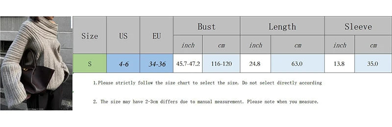 Aiertu  -  party look snspos Irregular Slash Neck Design Loose Casual Knitted Sweater Long Sleeve Sweater Solid Color Ladies Autumn Winter Pullover Tops Aiertu