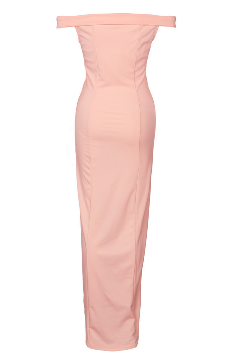 Aiertu  -  Fashion Elegant Solid Backless High Opening Off the Shoulder Irregular Dress Dresses(5 Colors) Aiertu