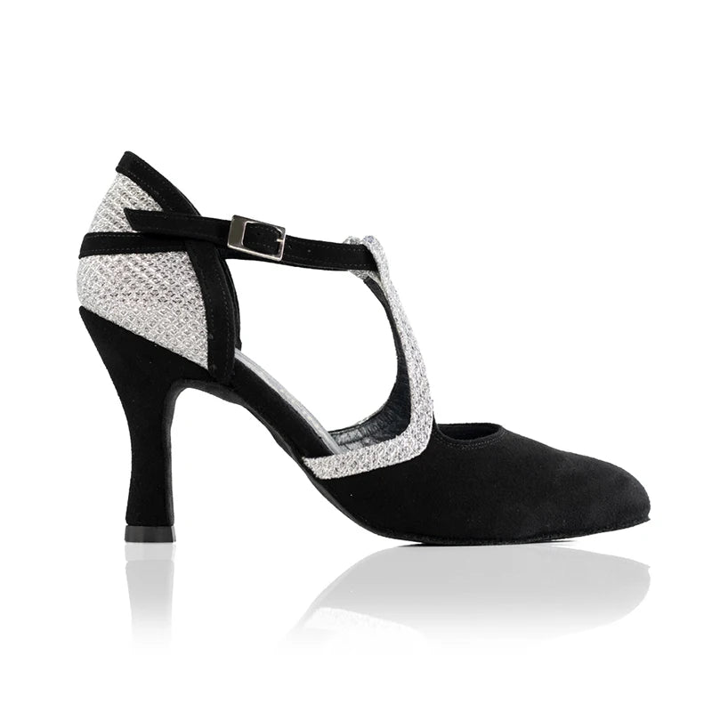 Aiertu  -  Hot Customized Women Ballroom Shoes Pratice Dancing Shoes Latin Ballroom Dance Shoes Ladies Latin Dance Shoes 7cm Party Shoes Aiertu