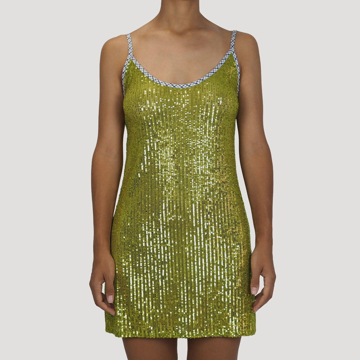 Aiertu  -  Sequin Glitter Mini Dress Summer Sleeveless Spaghetti Strap Camis Dress Women Sexy Club Party Rave Sparkly Dress Aiertu