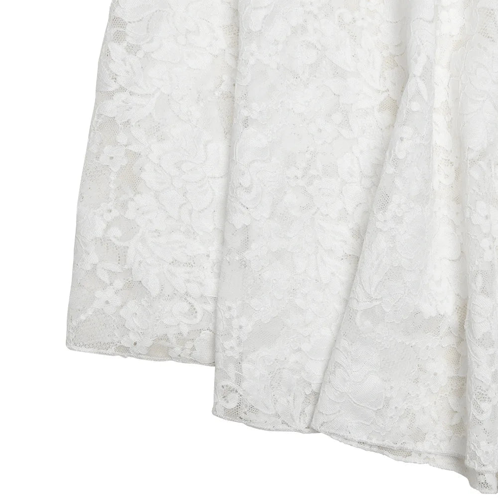 Aiertu  -  Elegant Lace Patchwork Dress For Women 2026 Sexy New V-neck Lace Long Dress Summer Sleeveless Backless Partywear Aiertu