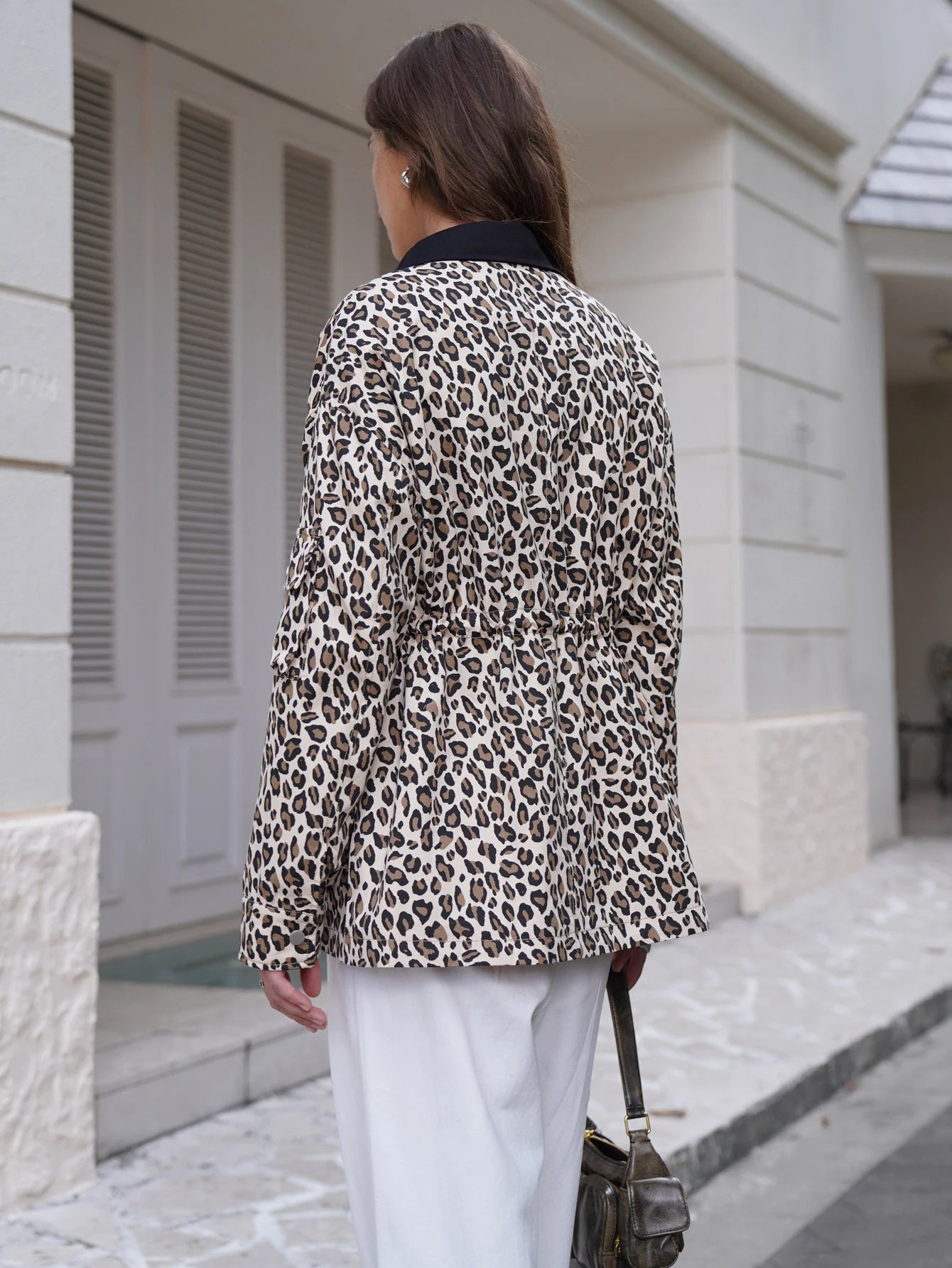 Aiertu  -  2026 Fall / Autumn New Women Fashion Basic Leopard Jacket Short Coat Aiertu