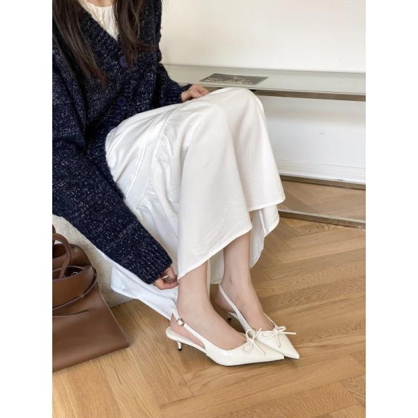 Aiertu  -  Closed Toe Sandals Fashion Womens Shoes 2025 High Heels Med Espadrilles Platform Luxury Stiletto High-heeled Elastic Band Girls Aiertu