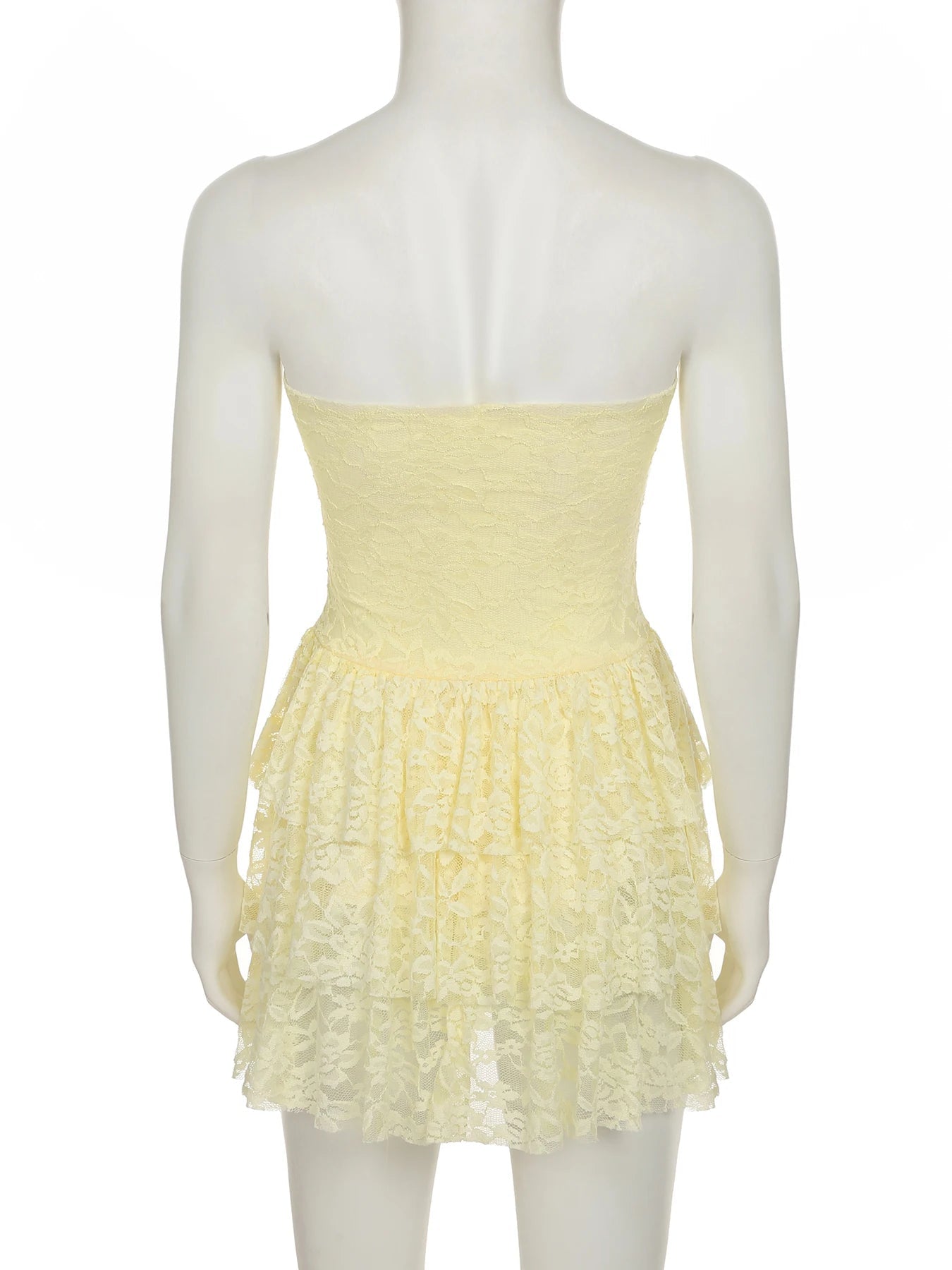Aiertu  Holiday Slim Lace A-Line Dress Beach Style Sweet Sexy Slash Neck Sleeveless Mini Dresses For Women 2025 Summer Fashion Aiertu