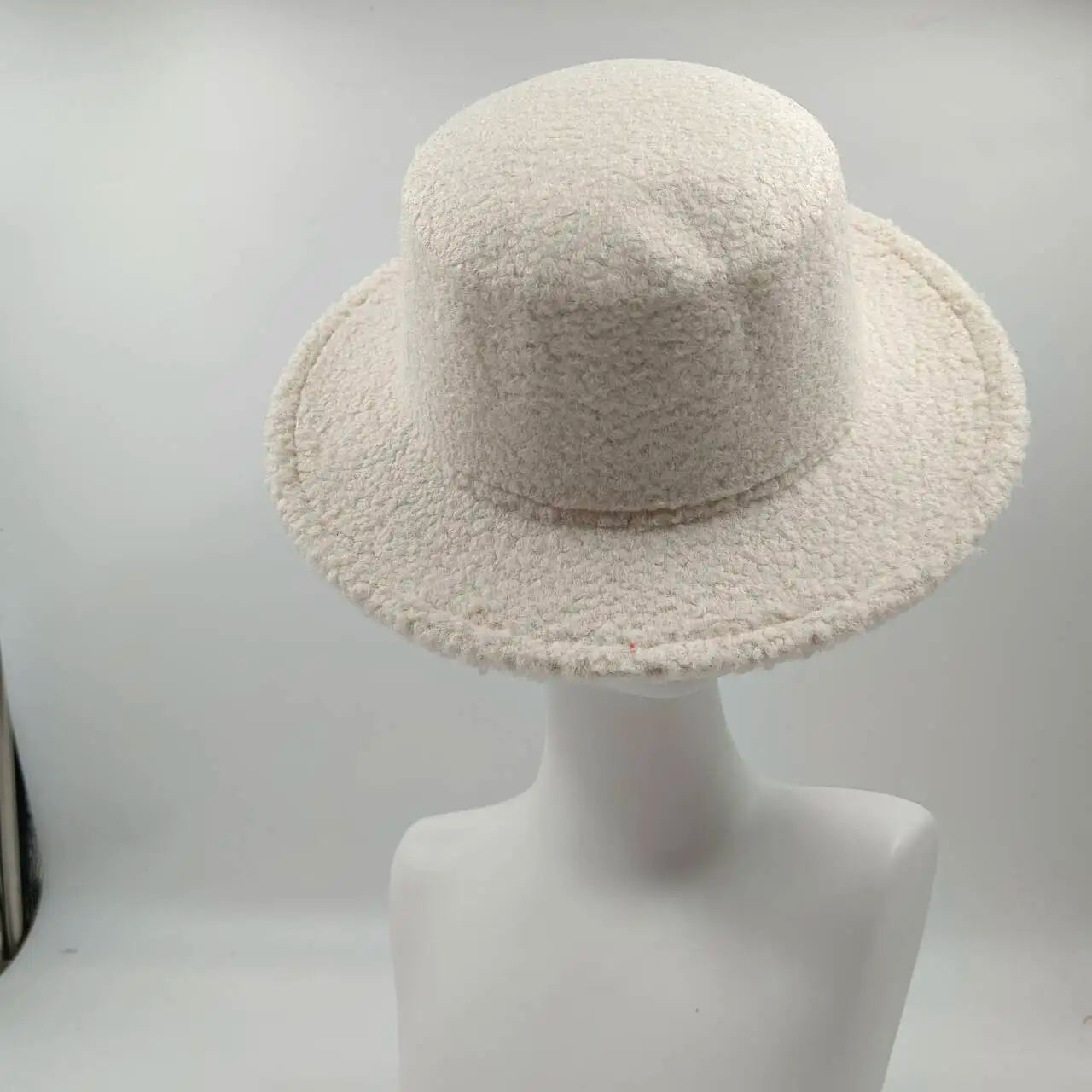 Aiertu  -  Fedora Hat Emerald Green Plush Cowboy Hat Material New Jazz Hat European and American Fashion Hat Big Brim Hat Aiertu