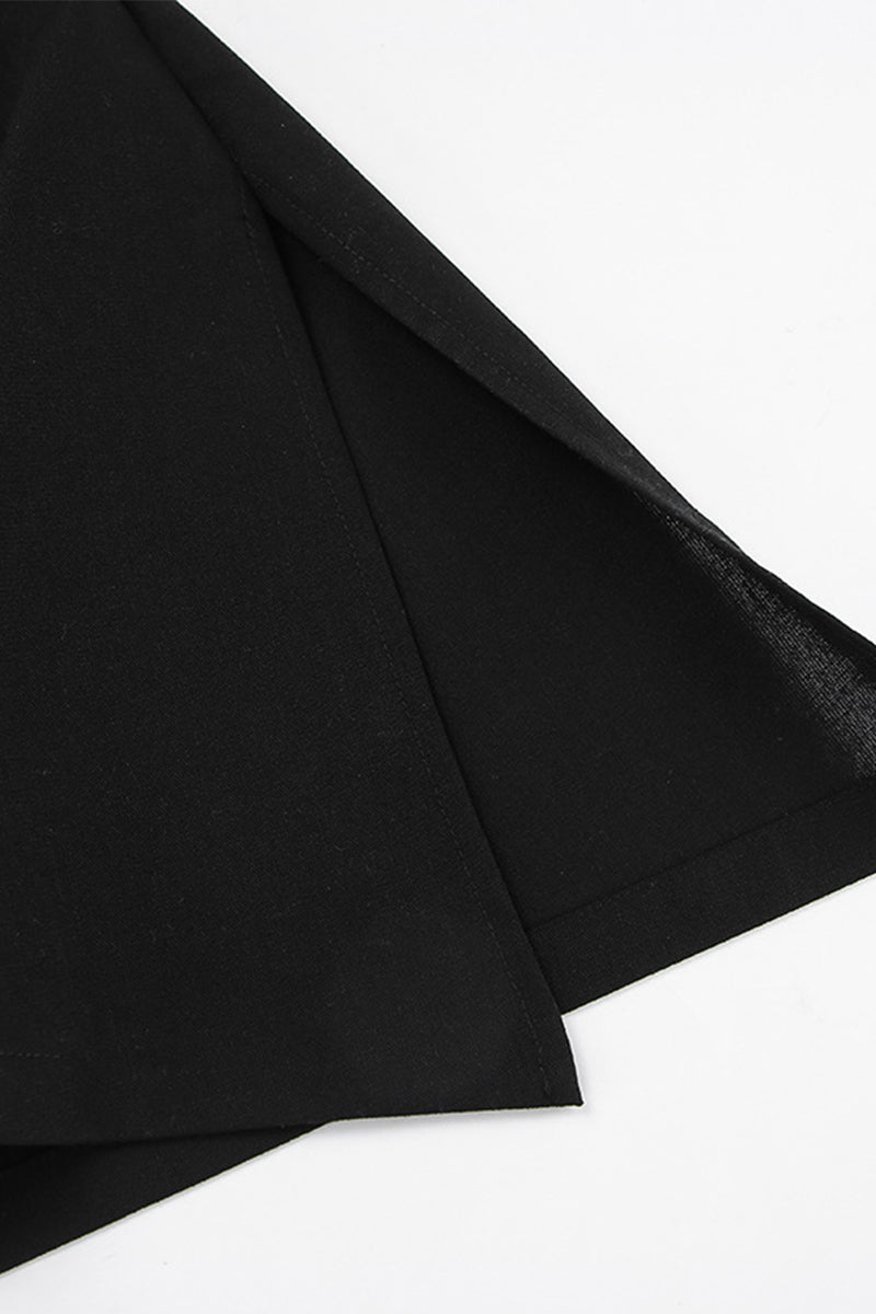 Aiertu  -Sexy Slit Zipper Strapless Tops aiertu