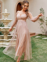 Aiertu - Sling Boho Mid-Rise Solid Dress Aiertu