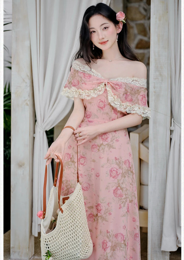 Aiertu  Honey Rose Shabby Chic Princesscore Dress Aiertu