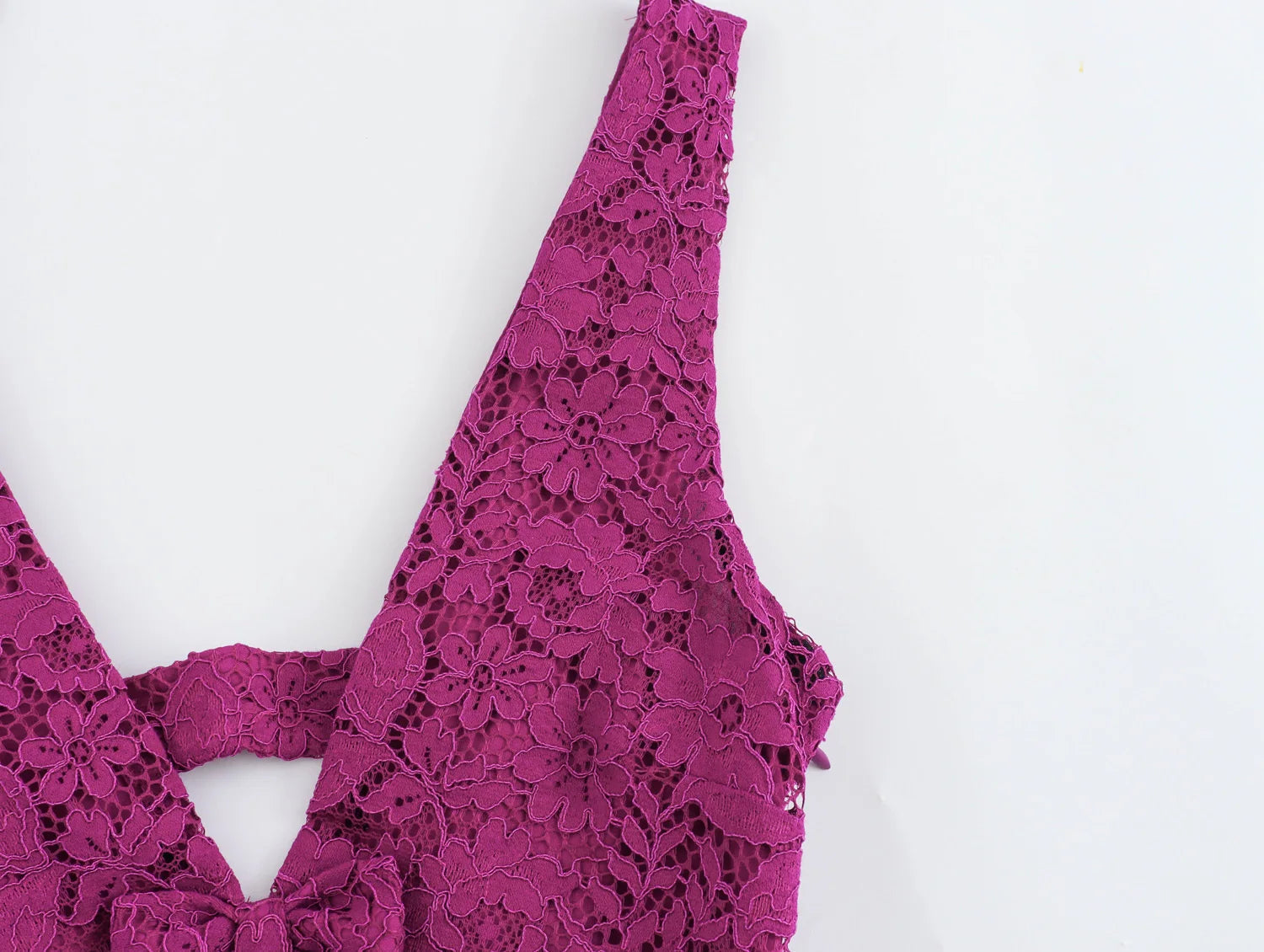 Aiertu  -  High-end lace short suspender dress for women summer new French style pure desire sexy backless A-line skirt Aiertu