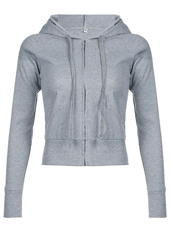 Aiertu  -Zippered Pocket Jacket aiertu