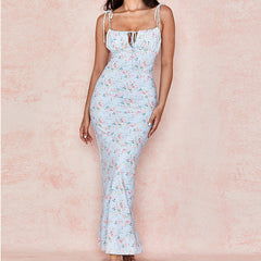 Aiertu - Summer Floral Print Dress Aiertu